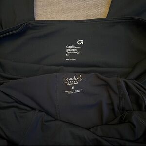 Maternity 7/8 Over the Bump Legging Bundle: GapFit + Ingrid & Isabel - SM + MD